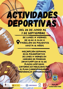Actividades deportivas