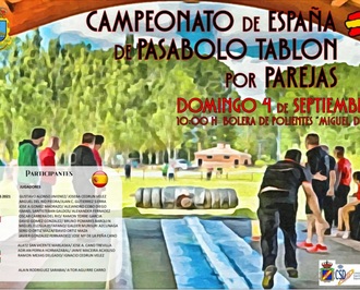 Campeonato de España de Pasabolo Palma por parejas